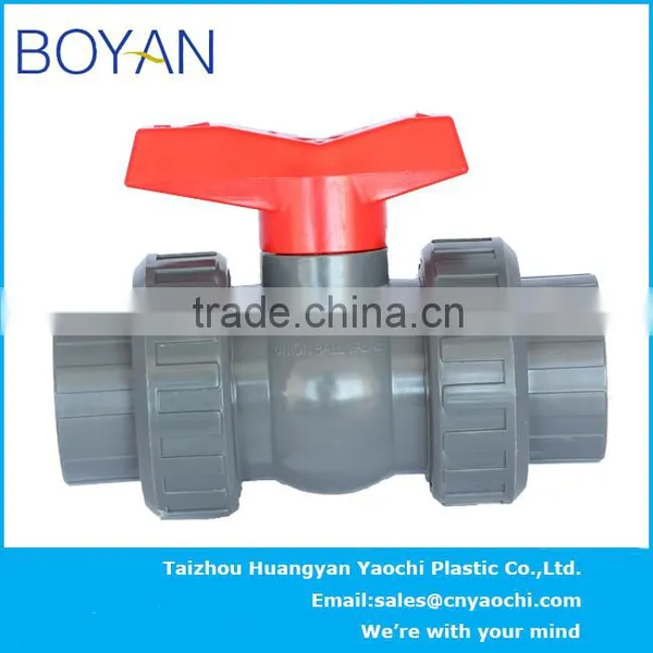 BOYAN Pvc Trunnion Double Union Ball Valve photo-4