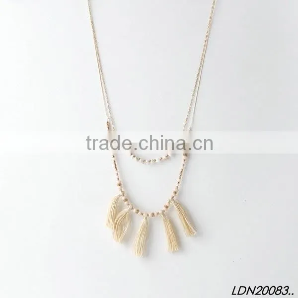 Tassel Layering Sea Horse Pendant Necklace Bracelet Earring Jewelry Set Supplier's Choice photo-6