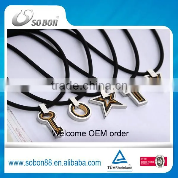 2013 Fashion Stainless Steel Couple Necklace photo-2