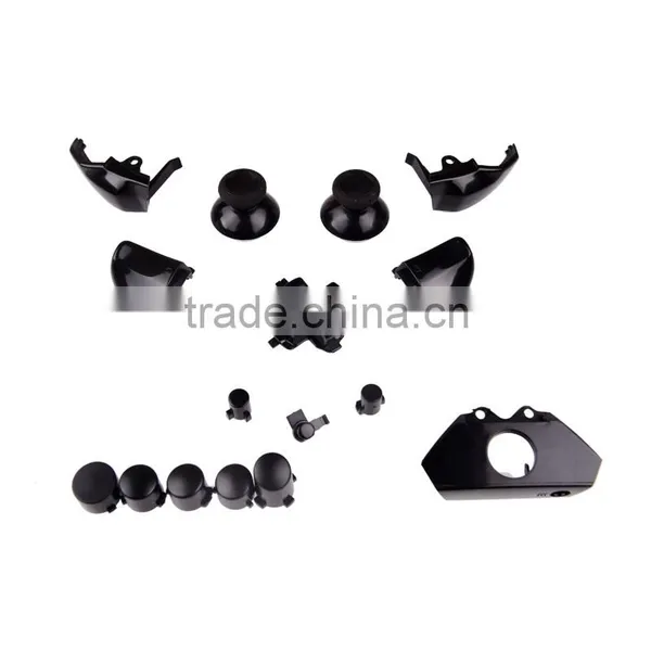 Solid Black Controller Buttons Joystick Controller Replacement Mod Kit Parts for Xbox One Controller photo-2