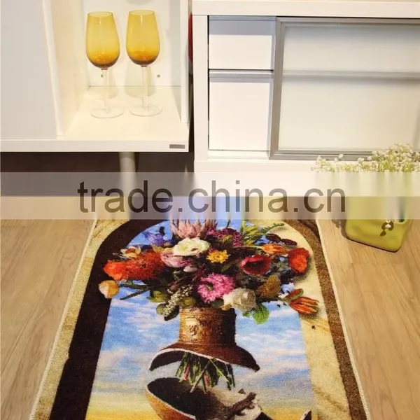 Wholesale Price Polyester Anti Slip Floor Mat photo-4