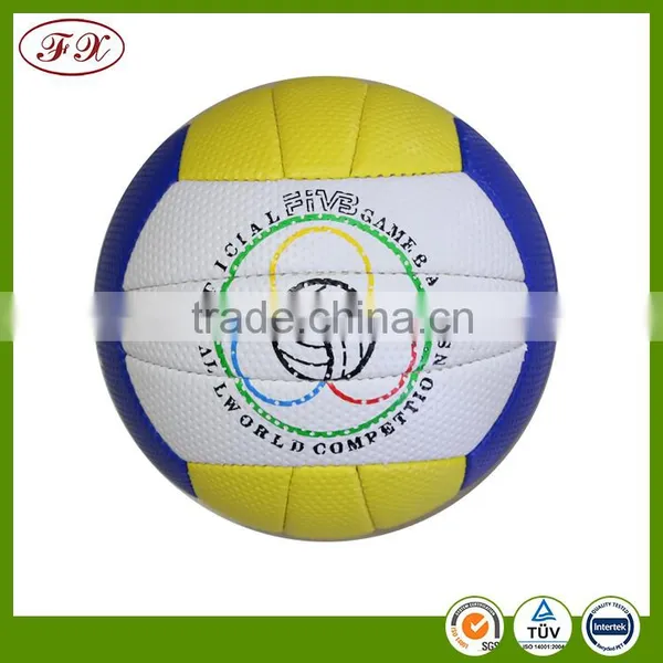Size 5 Super Soft Official Weight Foam PVC Promotional Machine Stitching Volleyball/custom Cheap Sand/beach Volleyball photo-6