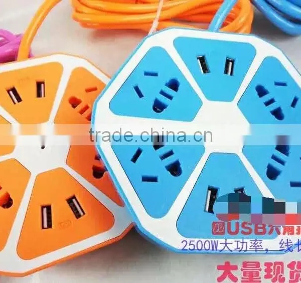 Universal Design Grounding Electrical Extension Socket photo-6