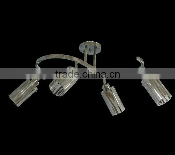Chrome and White Chandelier Pendant for Living Room Made in China photo-6