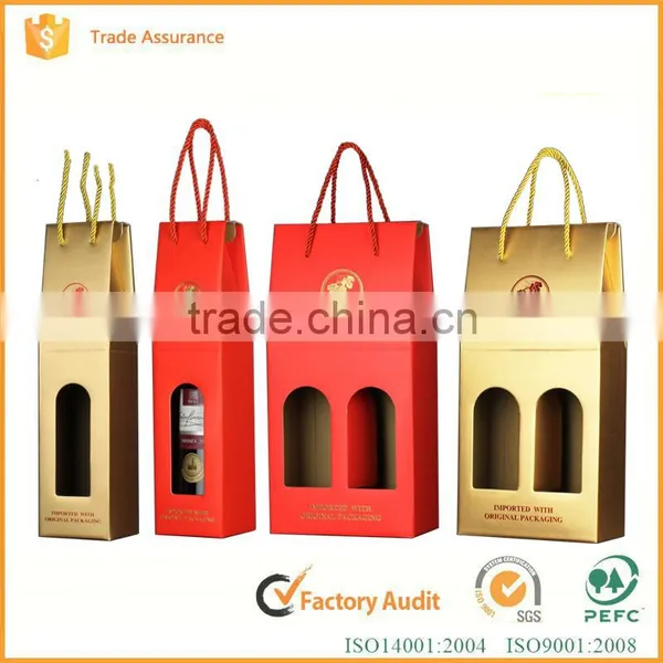 Best Price Custom Printed Paper Wine Gift Box photo-3