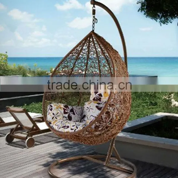 Top Rattan Wicker Bedroom Swing Chair photo-2