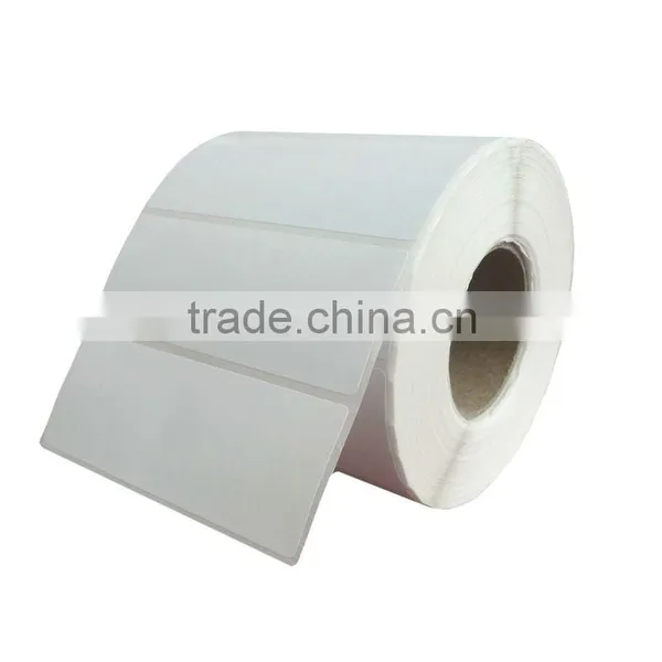 Bizsoft 100mm*30mm-1500pcs/roll Self-adhesive Label / Art Paper Sticker / Sticky Label / Barcode Label Sticker photo-2