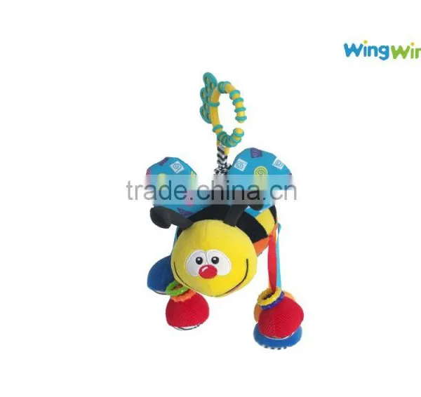OEM/ODM New Design Cheap Plush Baby Rattle Toy