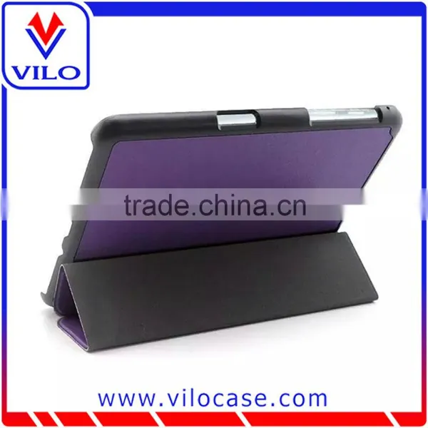 Ultra Slim Stand PU Tablet Cover With Auto Sleep for Samsung T113 7'' Inch photo-4