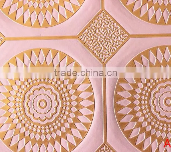 2015 High Quality PVC.2015 New Color Laminated PVC Gypsum Ceiling Tile