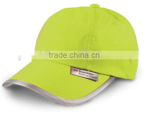 Headwear Hi-Vis Cap Fluorescent Baseball Hi Viz Workwear Hat