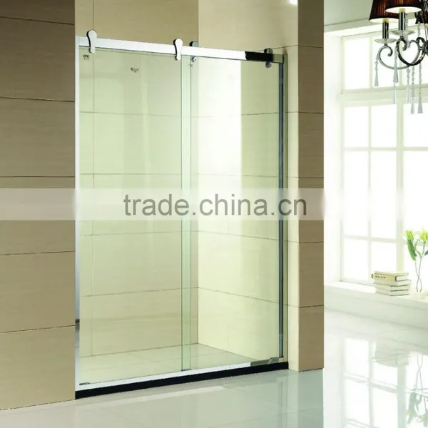 Y109 6/8mm Superior Aluminum Sliding Door Folding Bath Shower Screen photo-2