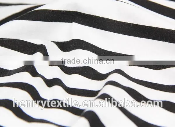 China Whosale 100% Cotton Tube Jersey Fabric for Baby Clothes