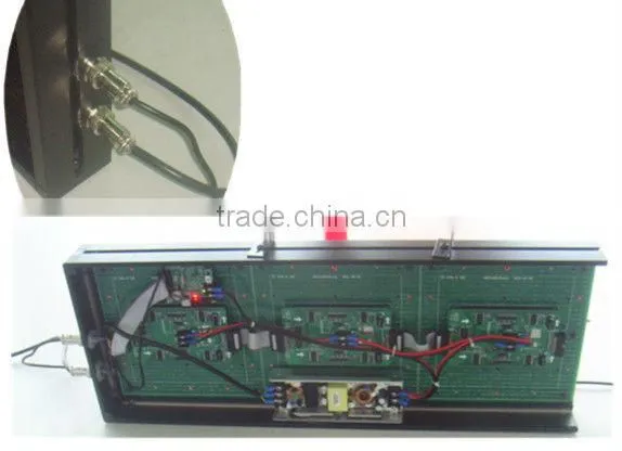 Semi-outdoor P6-32*96R LED Msg Billbord photo-3