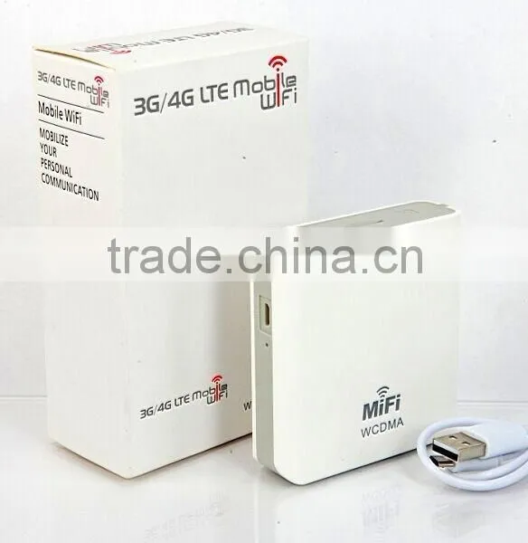 2015 New 150Mbps Portable 3G WIFI Router With SIM Card Slot 5200mA Power Bank Quality Choice photo-3