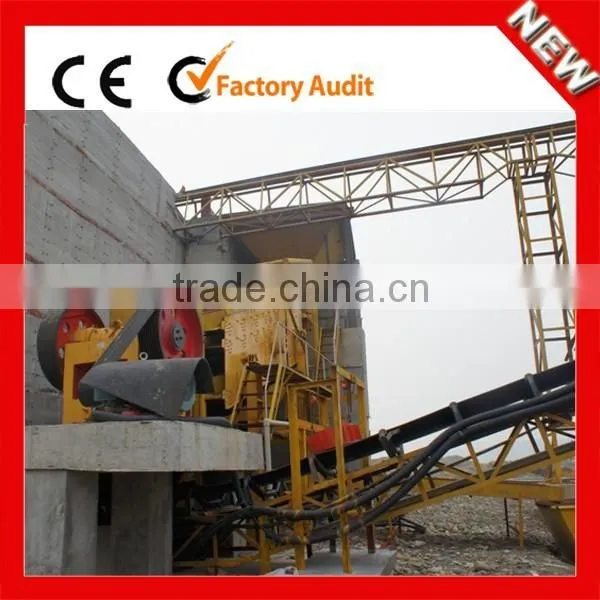 ZOONYEE Automatic Stationary Complete Stone Crushing Plant Stone Crusher