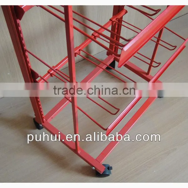 High Quality Free Standing Pets Food Display Rack Supplier photo-3