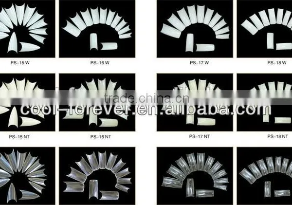 High Quality 500pcs With Box Acrylic Nail Tips Wholesale photo-3