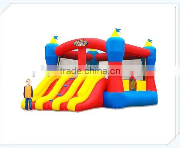 HOT SALE Castle Amusement With Trampoline and Slide photo-2