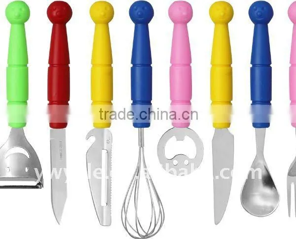 Cut Character Stainless Steel Dinnerware Sets