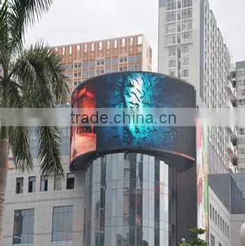 Hot Sale P8 Outdoor Full Color Round Led Display photo-2