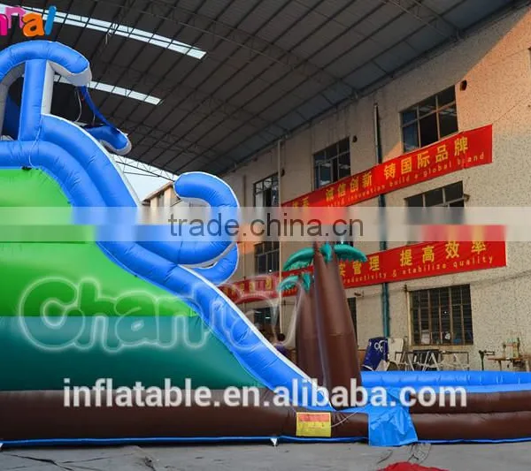 New Design Giant Best Quality Inflatable Hippo Slide/inflatable Water Slide for Kids/inflatable Water Slide for Sale With Pool photo-4