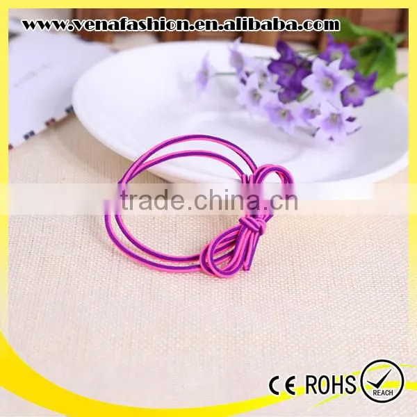 Double Layers Covered Hair Elastic Band, Types of Hair Bands photo-3