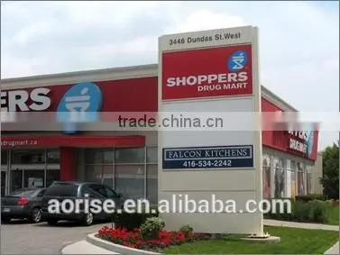 Standing Aluminum Led Pylon Sign for Gas Station photo-2