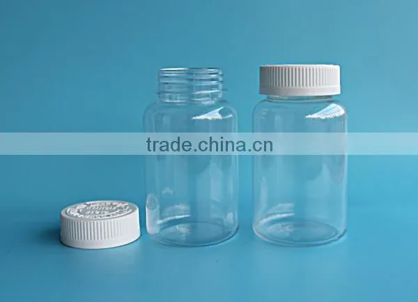 225ml Clear Wide Mouth Plastic PET Bottle, Food Grade Medicine Bottle , Capsule Bottle photo-3