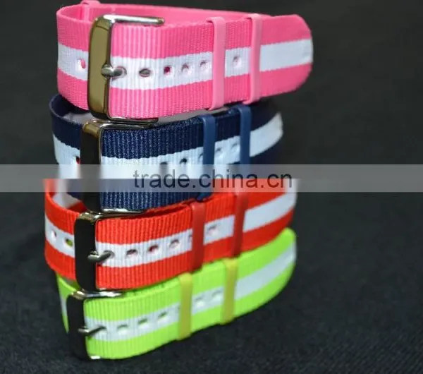 24mm Fashion Nato Watchband Lulu Watchstrap photo-3