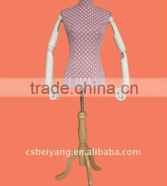 2016 Wooden Mannequin Upper Body Female Mankin BA-2