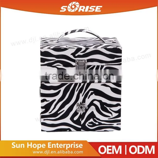 2016 New Design Fashion Metal Jewelry Box Bohemian Style Makeup Cosmetic Organizer Case photo-3