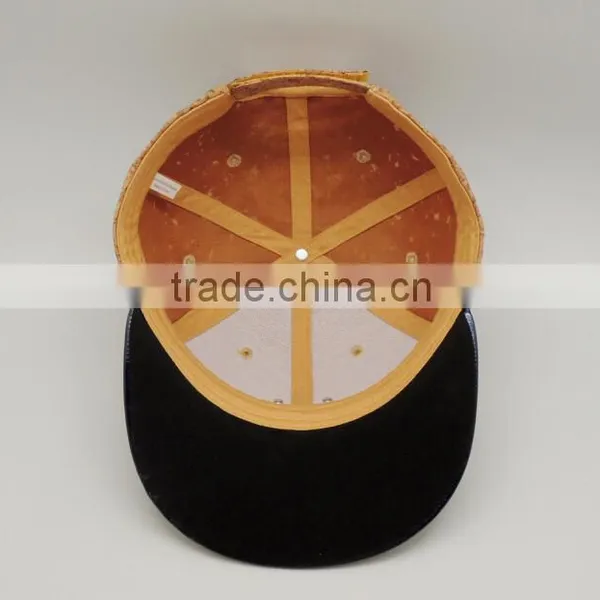 Metal Badge Flat Brim Trucker Sports Caps photo-4