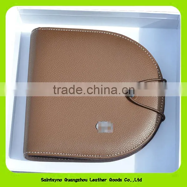 1501 New blank customized leather CD holder