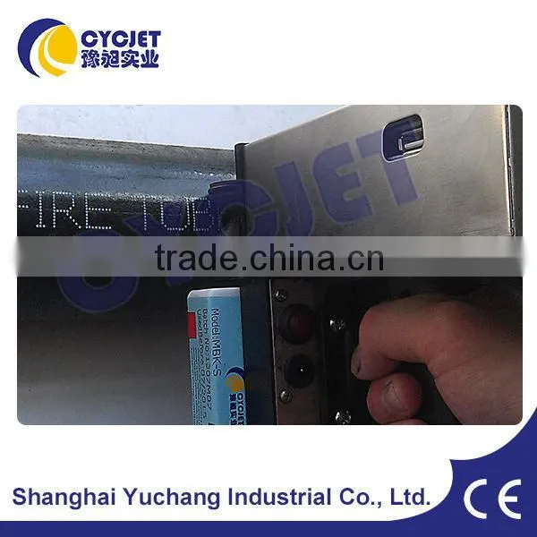 CYCJET Industrial Inkjet Printer/Small Character Inkjet Printer/Steel Tube Hand Marking Machine photo-2