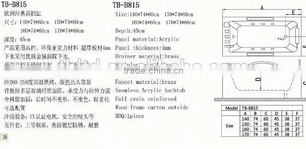 Body Massager Bathtub With Wifi Control photo-2