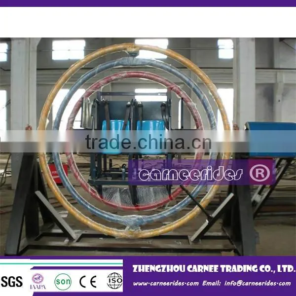 6 Persons Hot Sale Human Gyroscope Rides ,6 Human Gyroscope Rides Space Ball for Sale photo-5