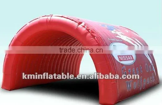 inflatable run through tunnel