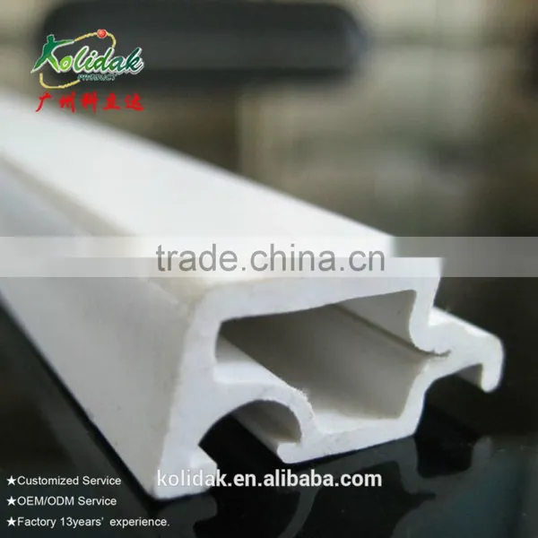 Custom White TPV Sliding Door Profile Plastic Extrusion photo-2