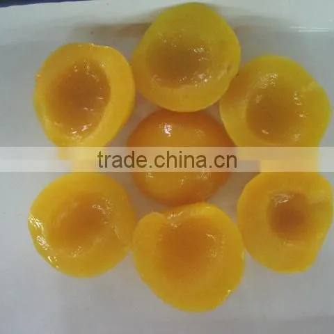 Factory Supply Healthy Canned Peach Halves in Light Syrup