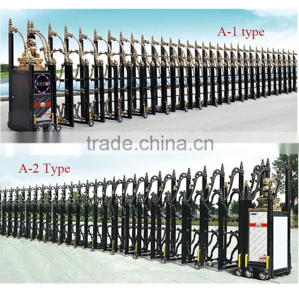 Automatic Folding Sliding Gate / High Quality Folding Gate ISO 9001 photo-5