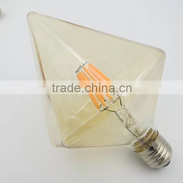 3W Diamond Led Bulb DIY Shape Dimmable Led Filament Bulb photo-3