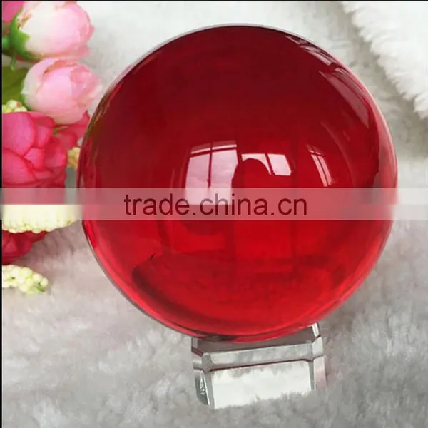 2016 Crystal Personalized Crystal Ball With Woonde Base photo-2