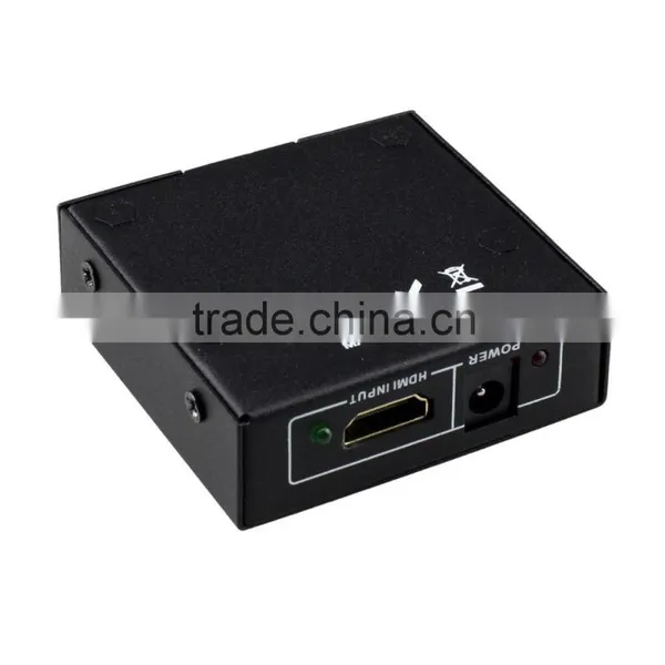 China Origin Best Portable 1x2HD Splitter 1 in 2 Out 3 Ports Hdmi Splitter to Coaxial photo-3