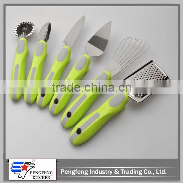 PP Handle Stainless Steel Kitchen Utensil Set photo-5