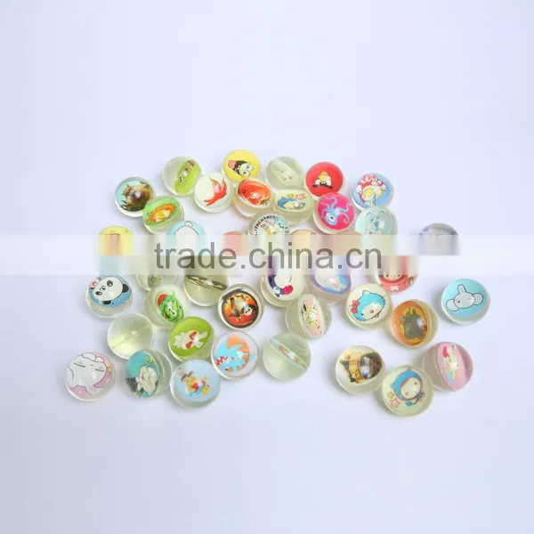 Elasticity Balls Toys Small Hard Rubber Bouncy Balls Kids Toy Hard Rubber Ball Paper Card Jumping Ball photo-5