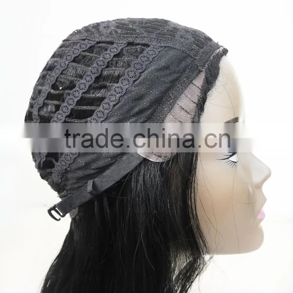 RGH5382 20inch 152g Black Color Lose Deep 100% Brailian Remy Mono Part 152g HUMAN HAIR LACE WIG photo-5