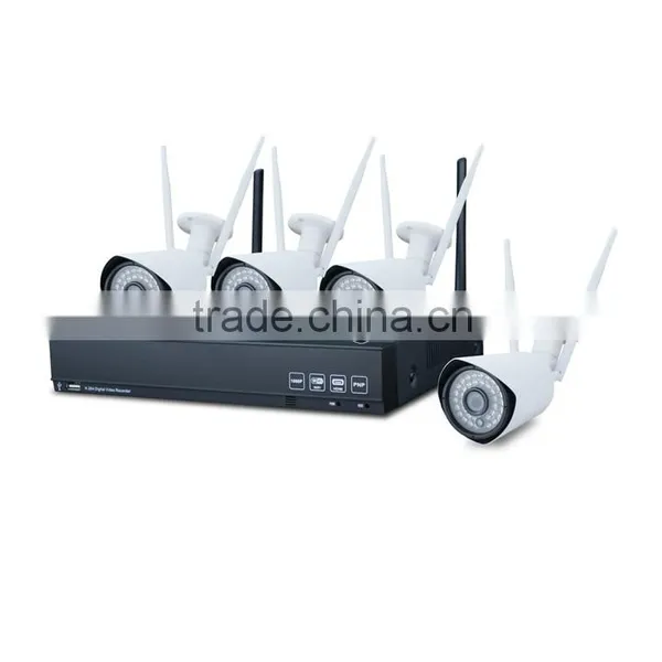 2016 Best Sales!!!1080P HD 2MP 4Ch Wireless IP Camera POE NVR Kits photo-2