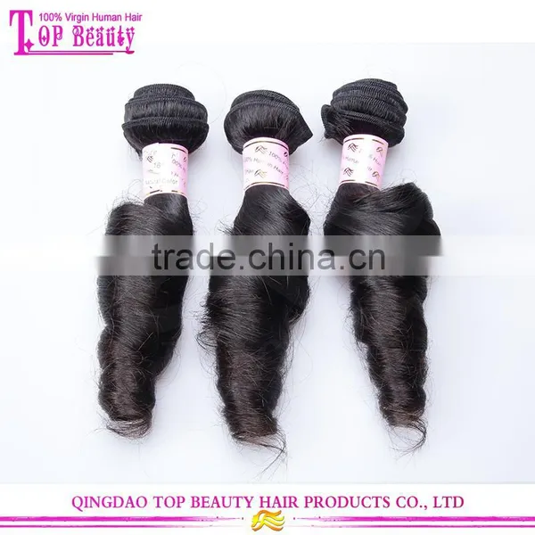 New Arrival Factory Quality Unprocessed Romance Curl Weave Bohemian Remy Human Hair Extension photo-3