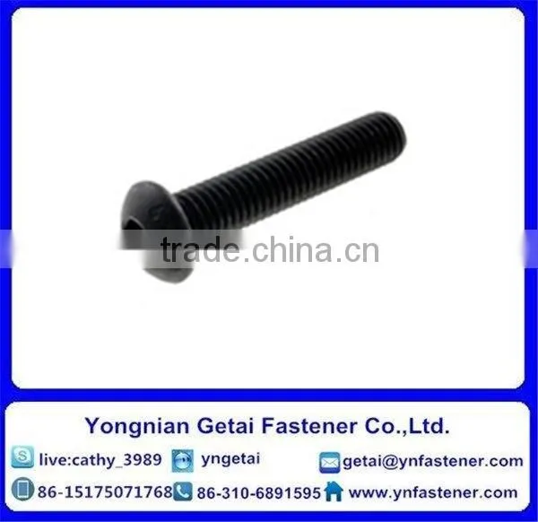 3/8 ASME BLACK HEXAGON SOCKET BUTTON HEAD CAP SCREWS photo-3